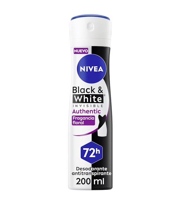 Black & White Spray Desodorante Authentic Female | 200 ml