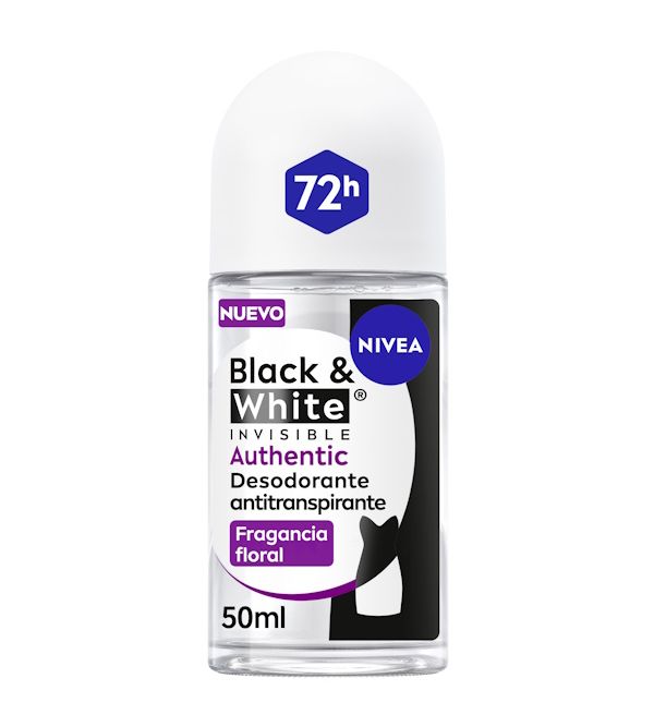 Black & White Invisible Desodorante Authentic Floral | 50 ml