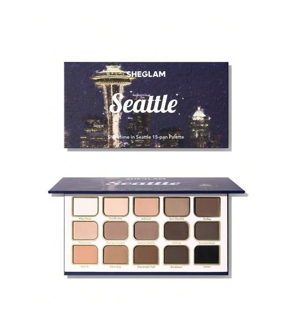 Showtime in Seattle paleta sombras de ojos 15 tonos | 55 ml