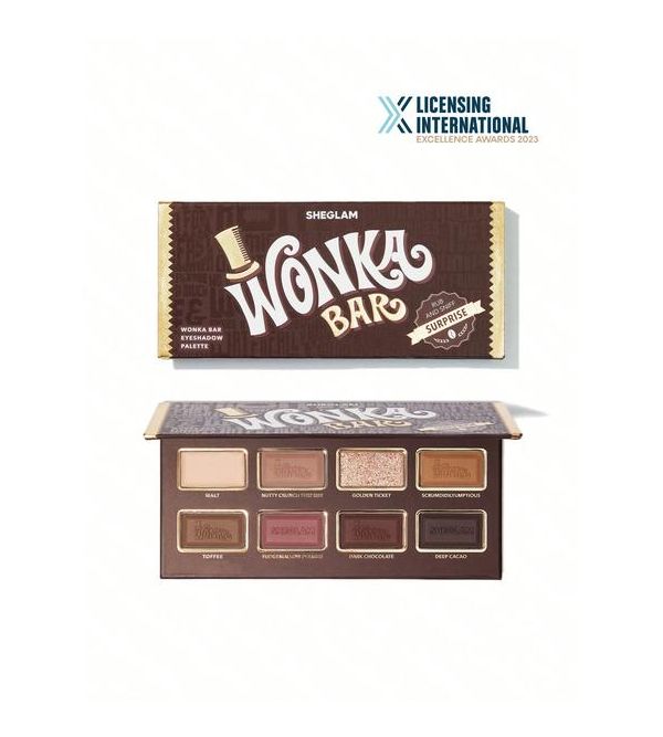 I Willy Wonka Wonka Bar paleta sombras de ojos | 55 ml