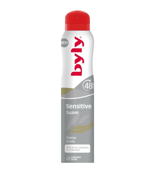 Sensitive Suave 48 H Anti-Manchas Blancas Spray  | 200 ml