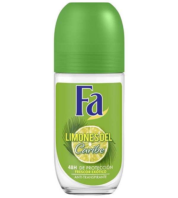 Desodorante Roll-On Limones del Caribe 48H | 50 ml