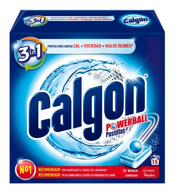 CALGON POWER GEL LAVADORA 3 EN 1 ANTICAL 750 ML