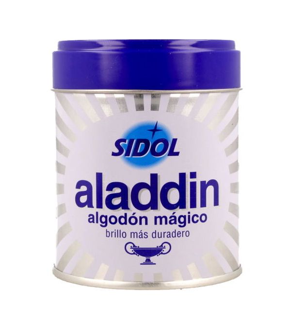 Aladin Algodón Mágico Limpiametales, 75 gr - sidol