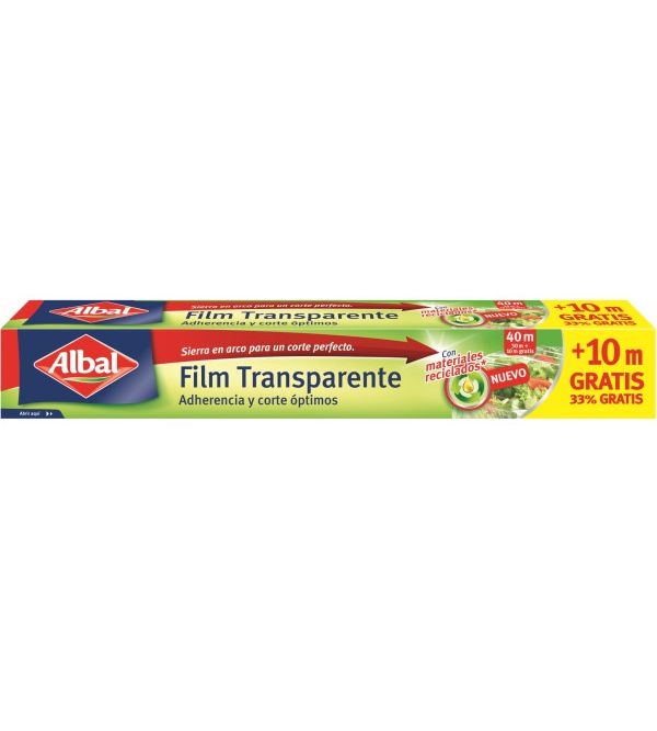 Albal Film Transparente 30+10 m | 40 m.