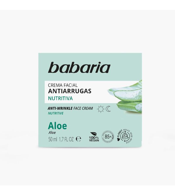 Crema Facial Antiarrugas Aloe | 50 ml