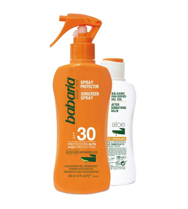 Spray Protector SPF30 + Bálsamo After Sun Aloe | 1 uds