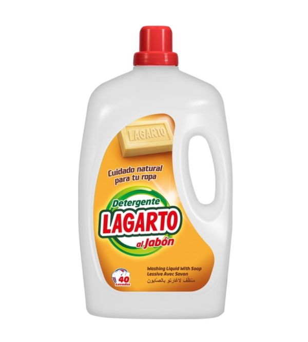 Detergente Al Jabón 40 Lavados | 3.000 ml