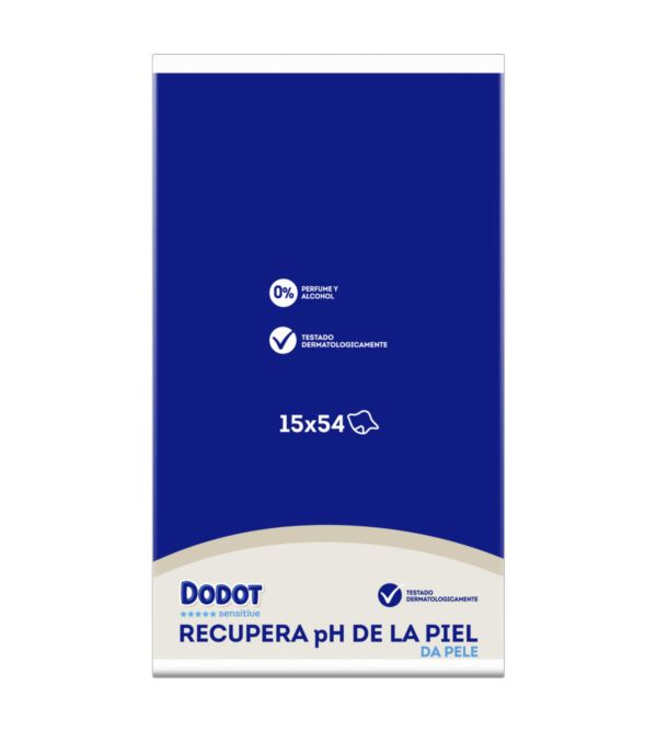 Dodot Sensitive Toallitas Caja 54uds