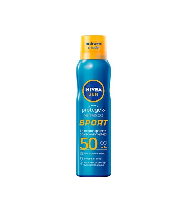Sun Protege & Refresca Sport Bruma Transparente SPF50 | 200 ml