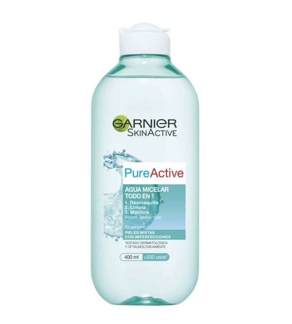 Pure Active Mat Control Agua Micelar Todo en 1 | 400 ml