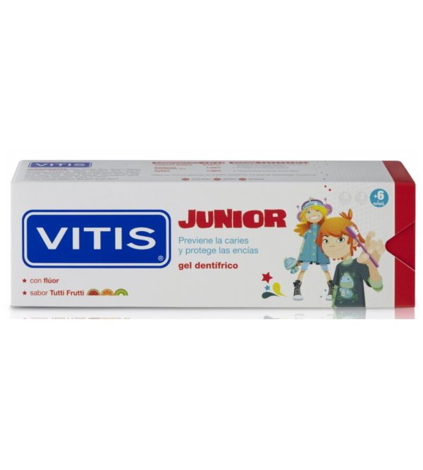 Vitis Junior Gel Dentífrico | 75 ml
