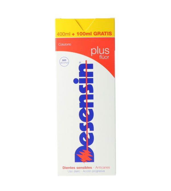 Plus Flúor Colutorio Bucal 400+100 ml | 500 ml