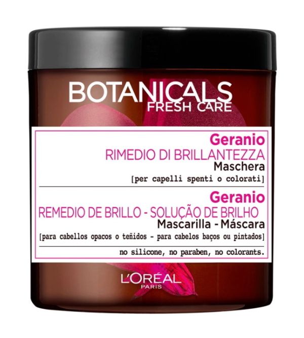 Botanicals Geranio Remedio de Brillo Mascarilla | 200 ml