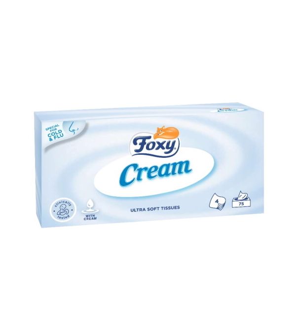 Cream Tisúes Ultra Suaves | 75 uds