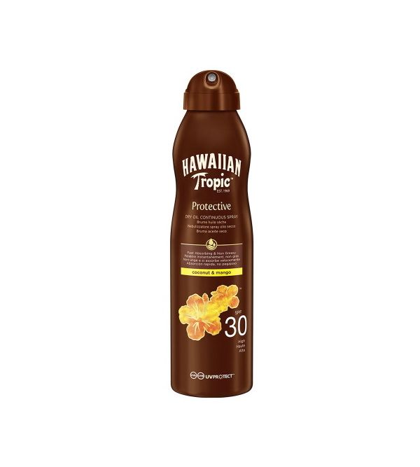 Protective Dry Oil Continuous Spray Coconut Mango SPF 30 | 180 ml