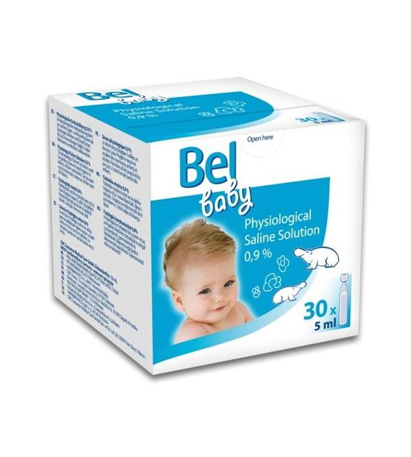 Baby Suero Fisiológico Infantil, 30 uds - bel
