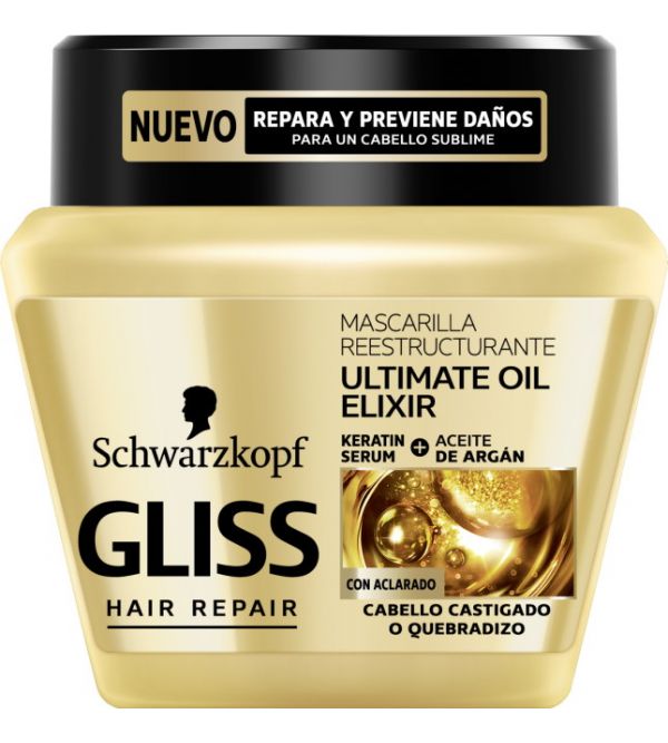 Ultimate Oil Elixir Mascarilla Reestructurante | 300 ml