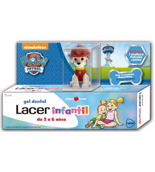 Lacer Gel infantil sabor fresa