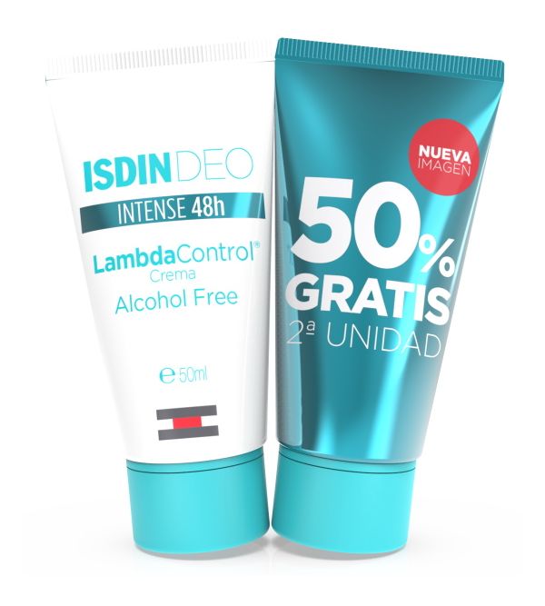 Pack Deo LambdaControl Crema 48h Sin Alcohol Duplo | 100 ml