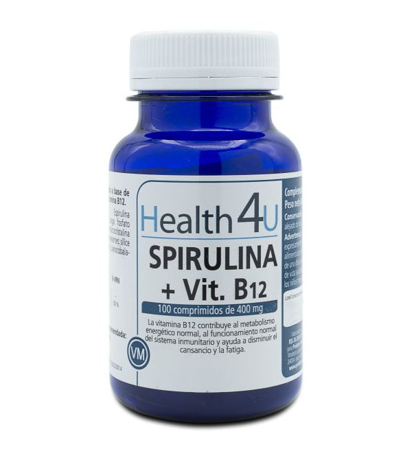 Spirulina + Vit. B12 Comprimidos | 100 uds
