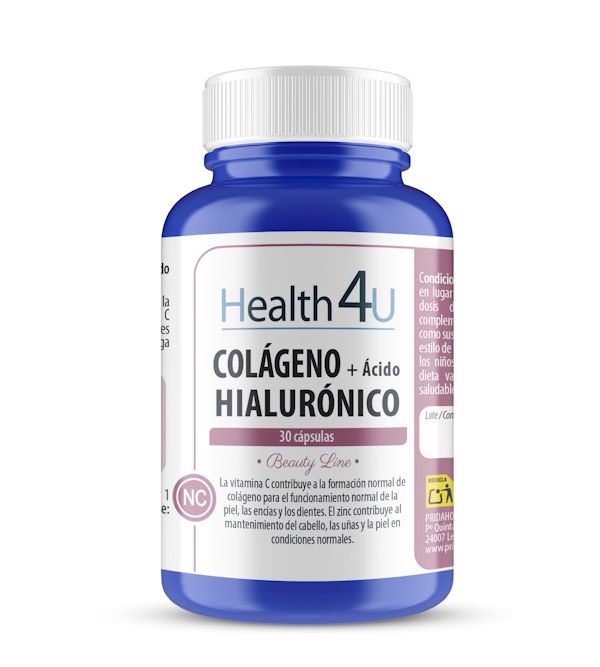 Colágeno Con Ácido Hialurónico Cápsulas | 30 dosis