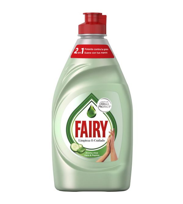 Lavavajillas a Mano Aloe Vera, 340 ml - fairy