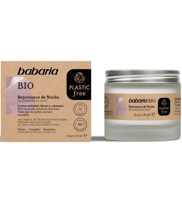 Bio Crema Facial Hidratante de Noche | 50 ml