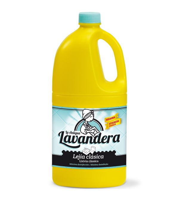 Lejía con Detergente, 2.000 ml - la-tuna