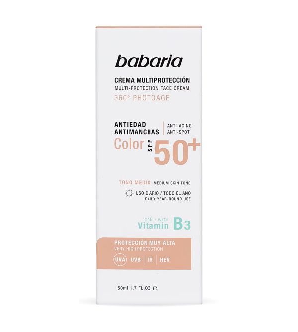 Crema Multiprotección BB Cream Antiedad Antimanchas SPF 50 + | 50 ml