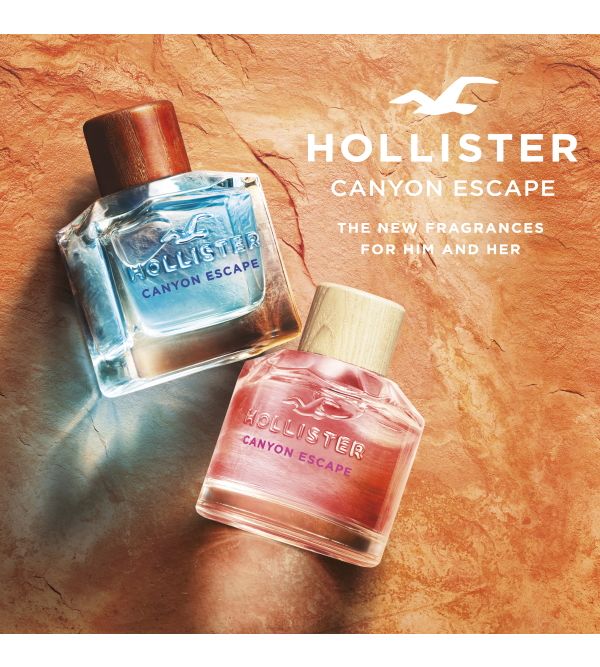 Parfum Homme Canyon Escape Hollister EDT - capacité:100 ml