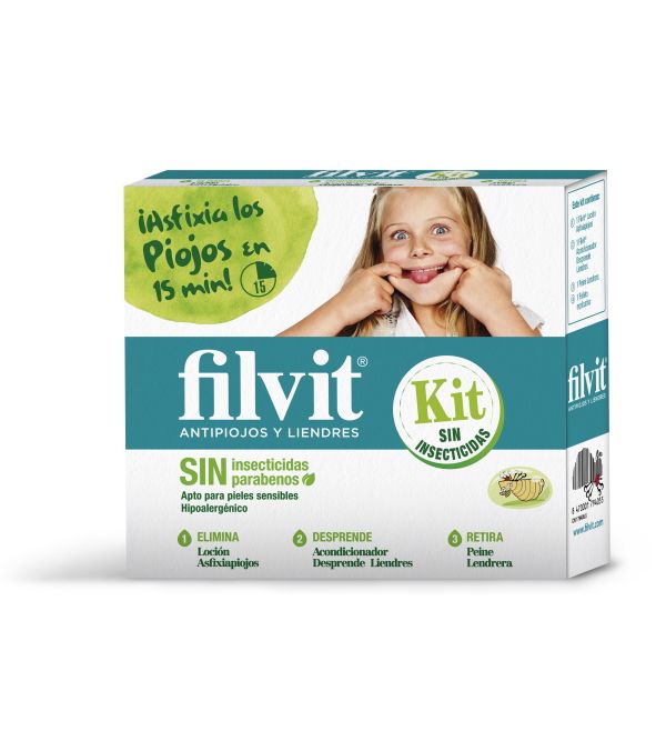 Kit Antipiojos y Liendres Sin Insecticidas | 1 uds