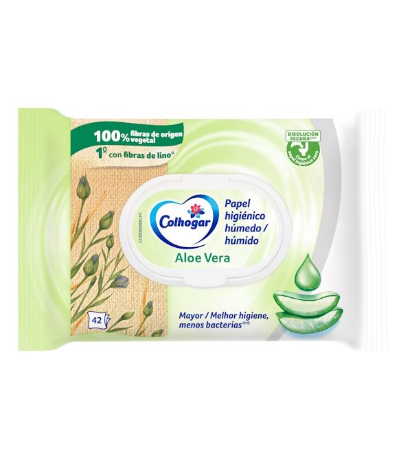 Papel Higíenico Húmedo Aloe Vera   | 42 uds
