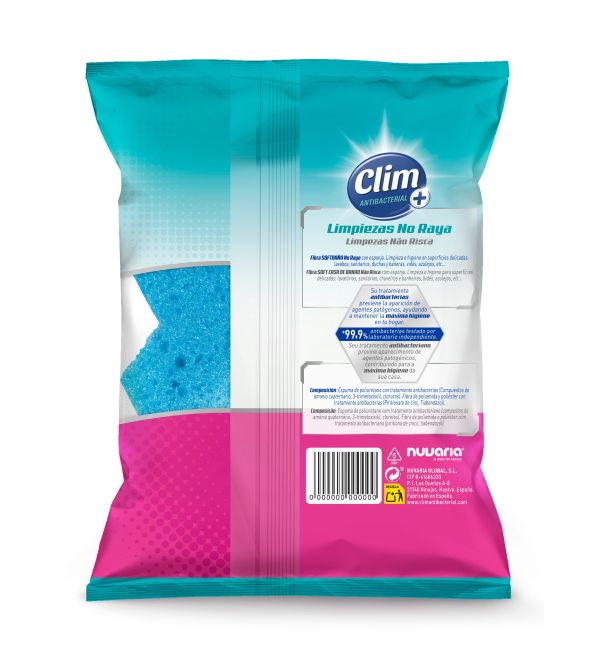 Cocina 100% Microfibra Antibacterias, 1 uds - clim