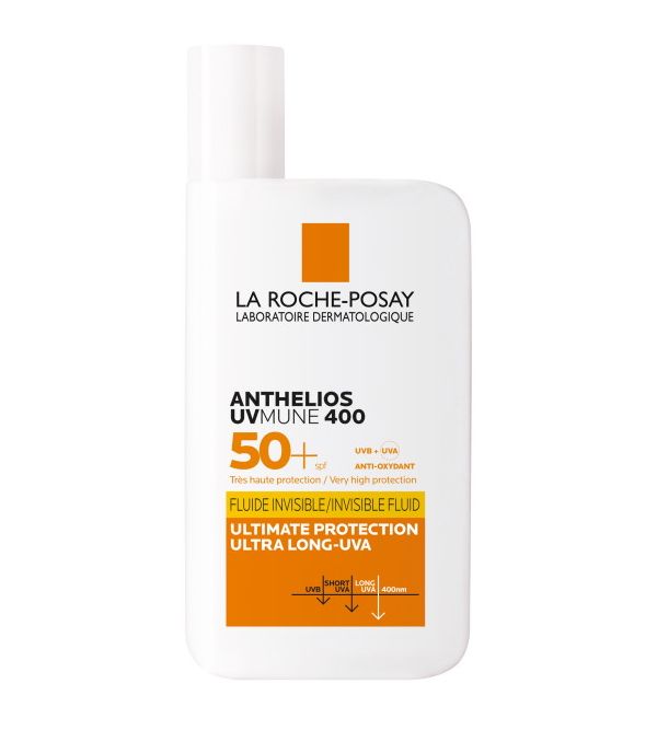 Anthelios UVmune 400 Invisible Fluid SPF50+ Sin Perfume | 50 ml