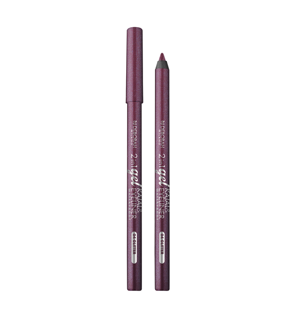 Kajal 2in1 Glitter Gel N4