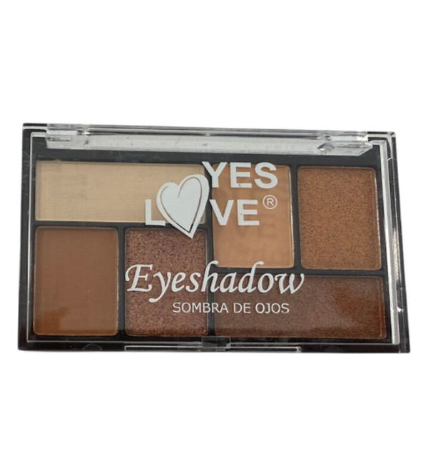 Paleta de 6 Sombras de Ojos