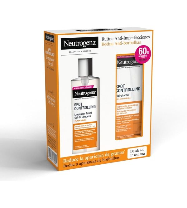 Pack Spot Controlling Hidratante Oil Free + Limpiador Facial | 1 uds