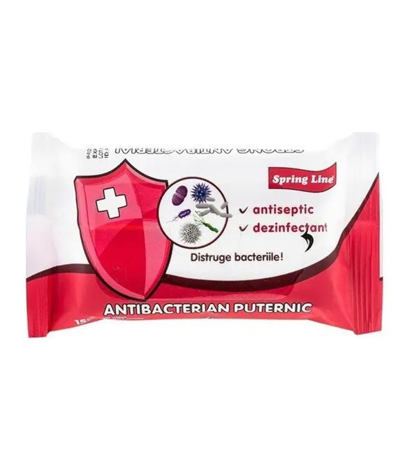Toallitas Antibacterias | 15 uds