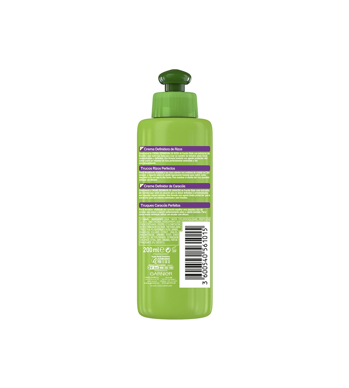 Hidra Rizos Crema Definidora 200 ml fructis Perfumerías Avenida Hidra Rizos Crema Definidora 200 ml fructis Perfumerías Avenida