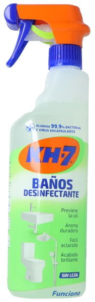 Minymas Pola de Lena - 🆕 KH-7 BAÑOS DESINFECTANTE BAÑO LIMPIO, PERFUMADO Y  AHORA DESINFECTADO KH-7 Baños Desinfectante contiene una nueva fórmula sin  lejía que elimina el 99,9% de las bacterias del