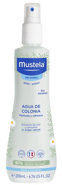 MUSTELA AGUA DE COLONIA BEBE SIN ALCOHOL 200 ML